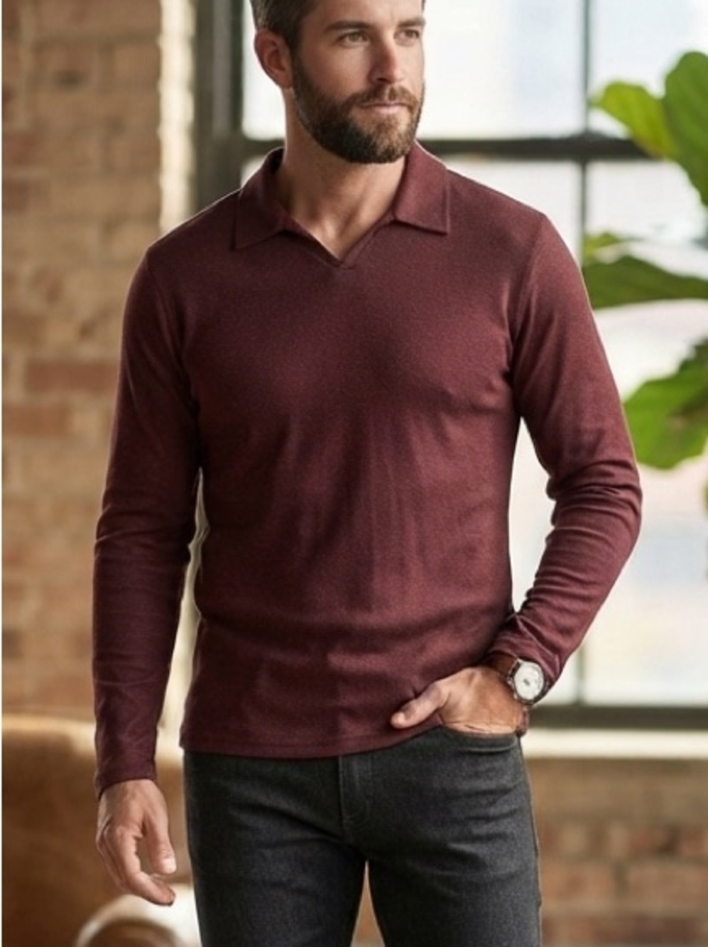Men’s Brandini long sleeve shirt